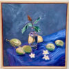 "Waiting for the Mangoes to Ripen" Original artwork by Tanya Lake oil on canvas still life